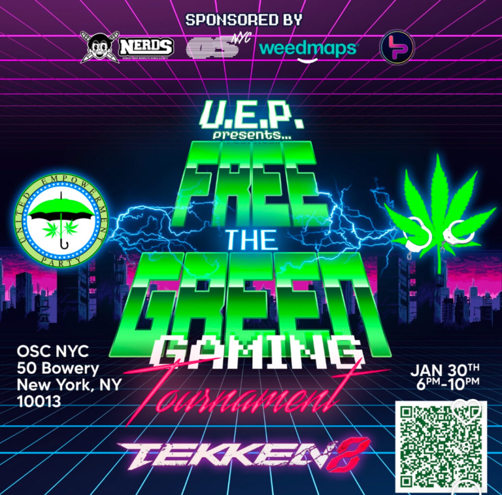 Free The Green Brings Gaming, Music and Cannabis